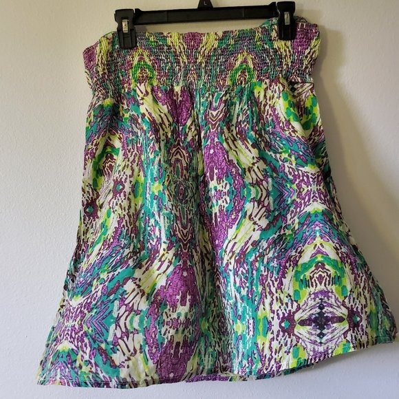 Colorful strapless Apollo Top - Picture 2 of 8